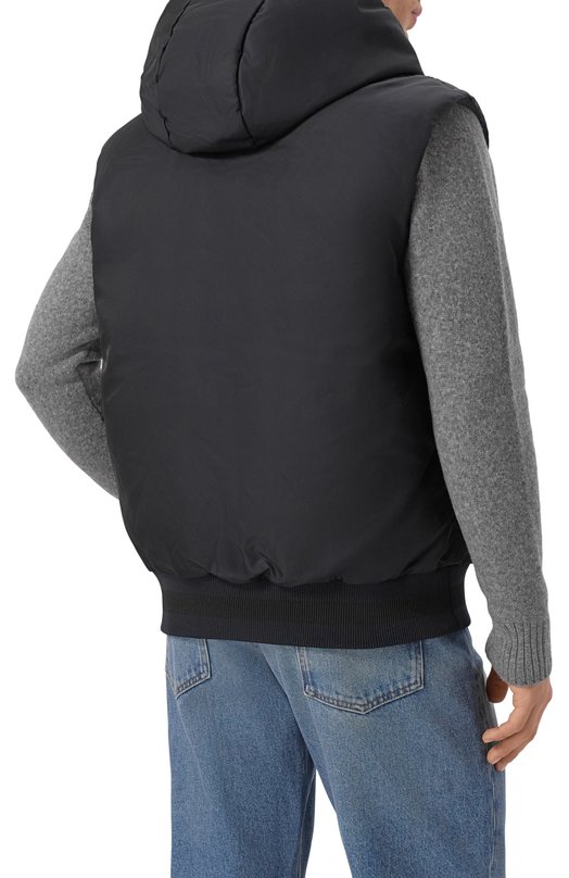 Утепленный жилет Balmain FH0T0141/MF22 Синий  FH0T0141/MF22 Фото 4