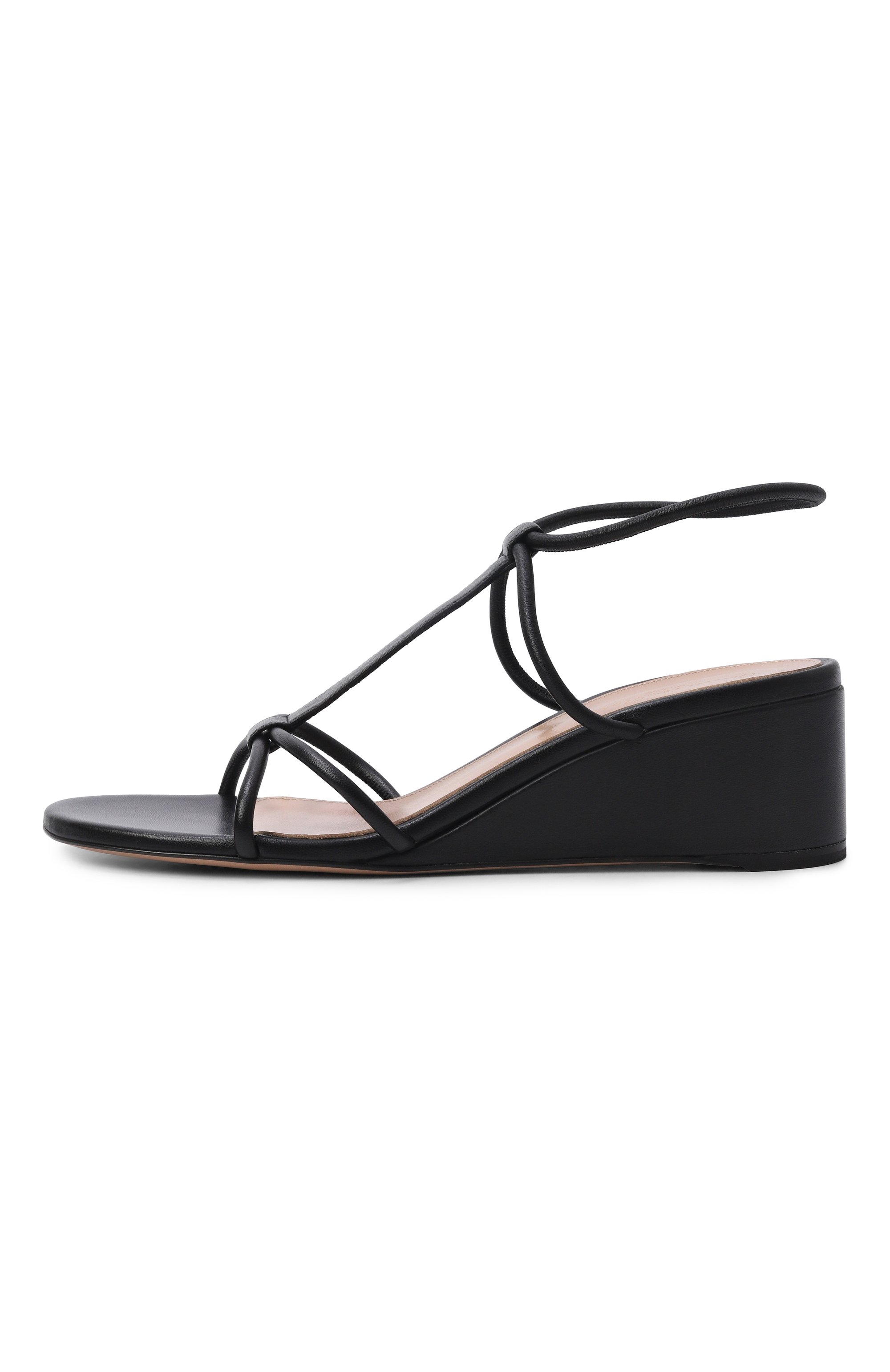 Кожаные босоножки lilo 45 GIANVITO ROSSI, арт. G32740.45RIC.NAPNER0, фото 4