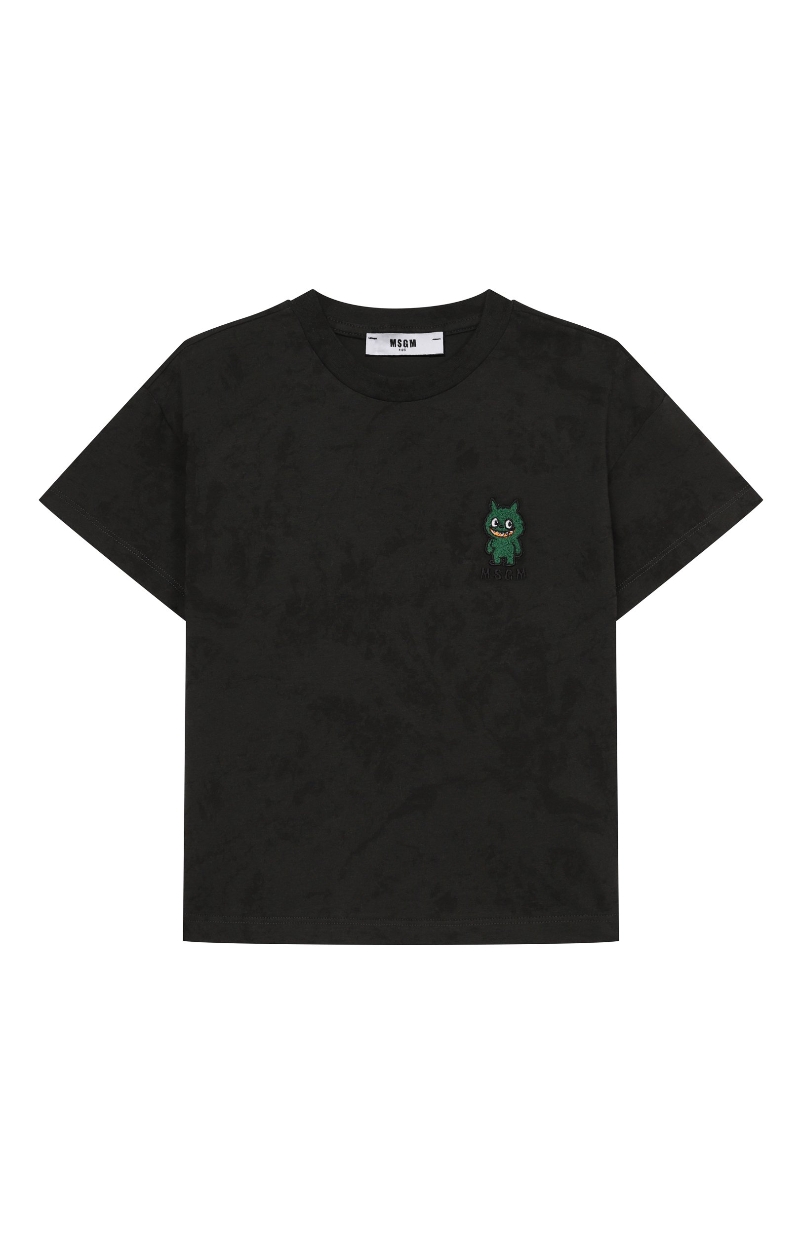 Хлопковая футболка MSGM KIDS, арт. F6MSJBTH283, фото 1