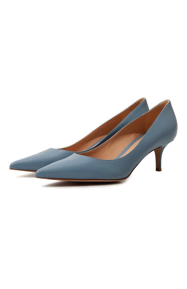 Кожаные туфли gianvito 55 GIANVITO ROSSI, арт. G20336.55RIC.NAPANTB, фото 1