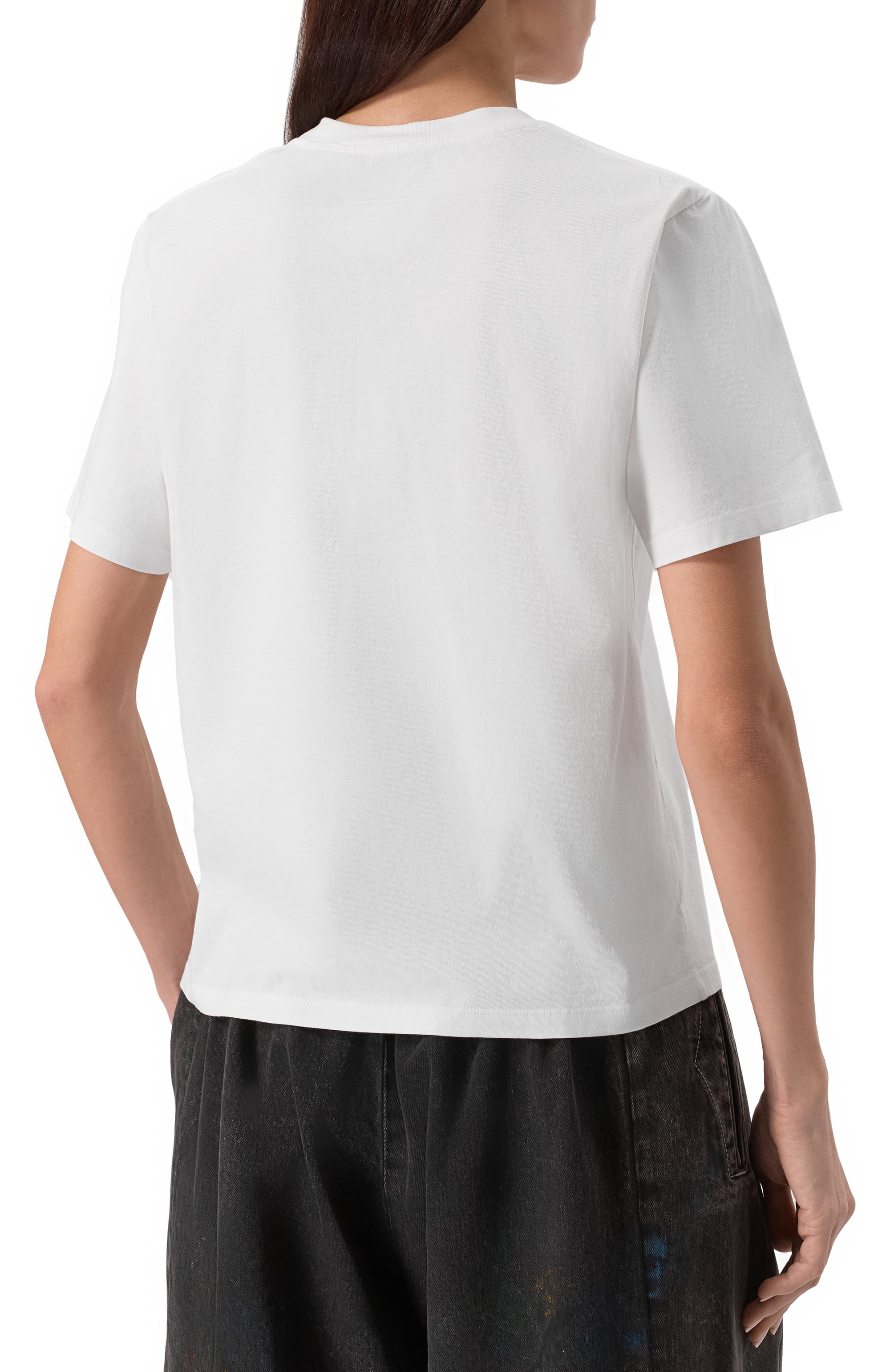 Хлопковая футболка MM6, арт. S52GC0336/M20048, фото 4