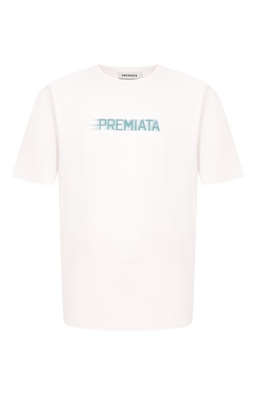 Хлопковая футболка Premiata PA1057 Белый PA1057
