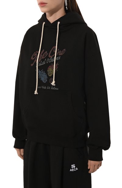 Хлопковое худи AECA WHITE, арт. FWCMFWBDTSPSO009C0, фото 3