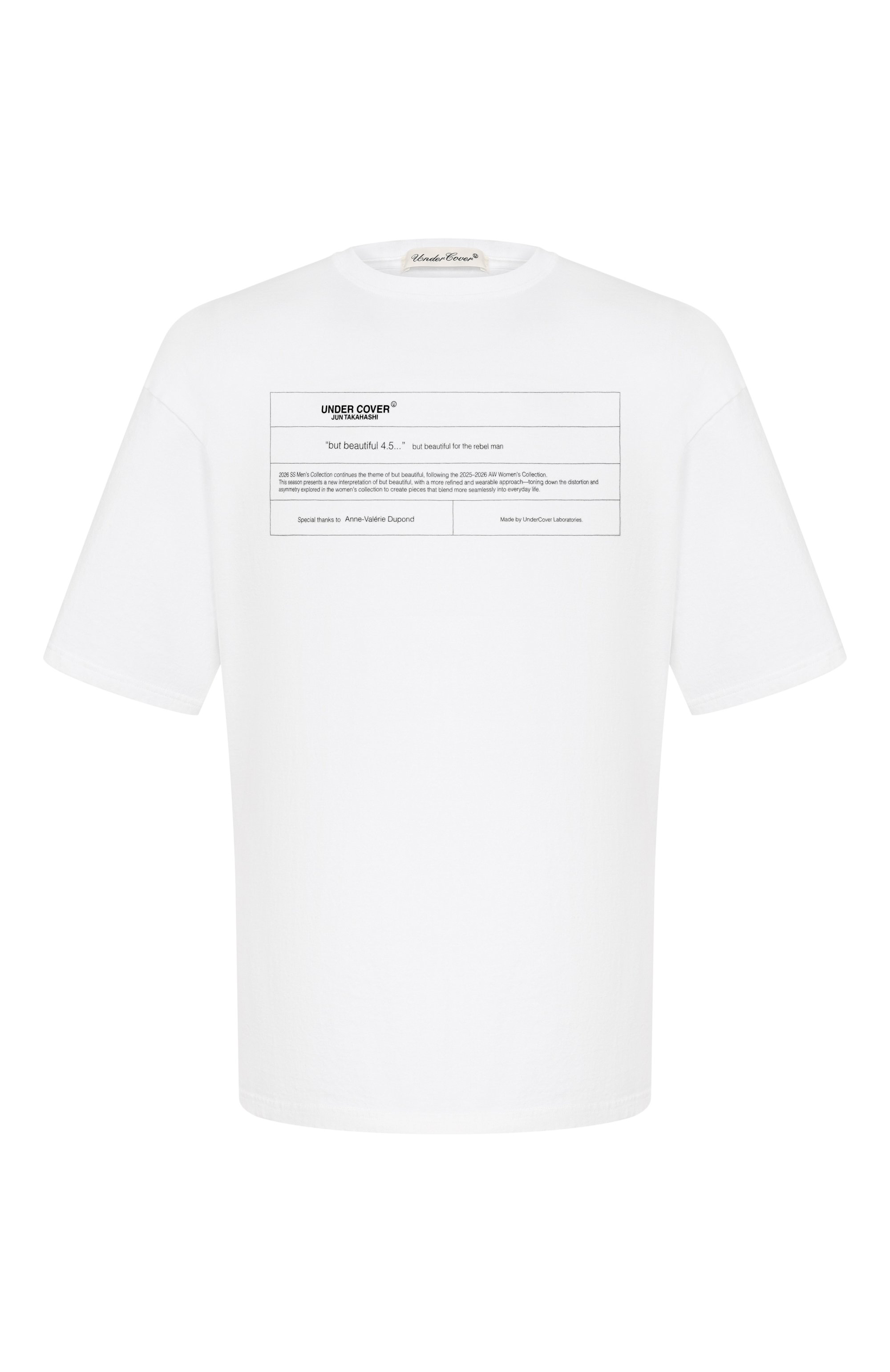 Хлопковая футболка UNDERCOVER, арт. UC1F3803, фото 1