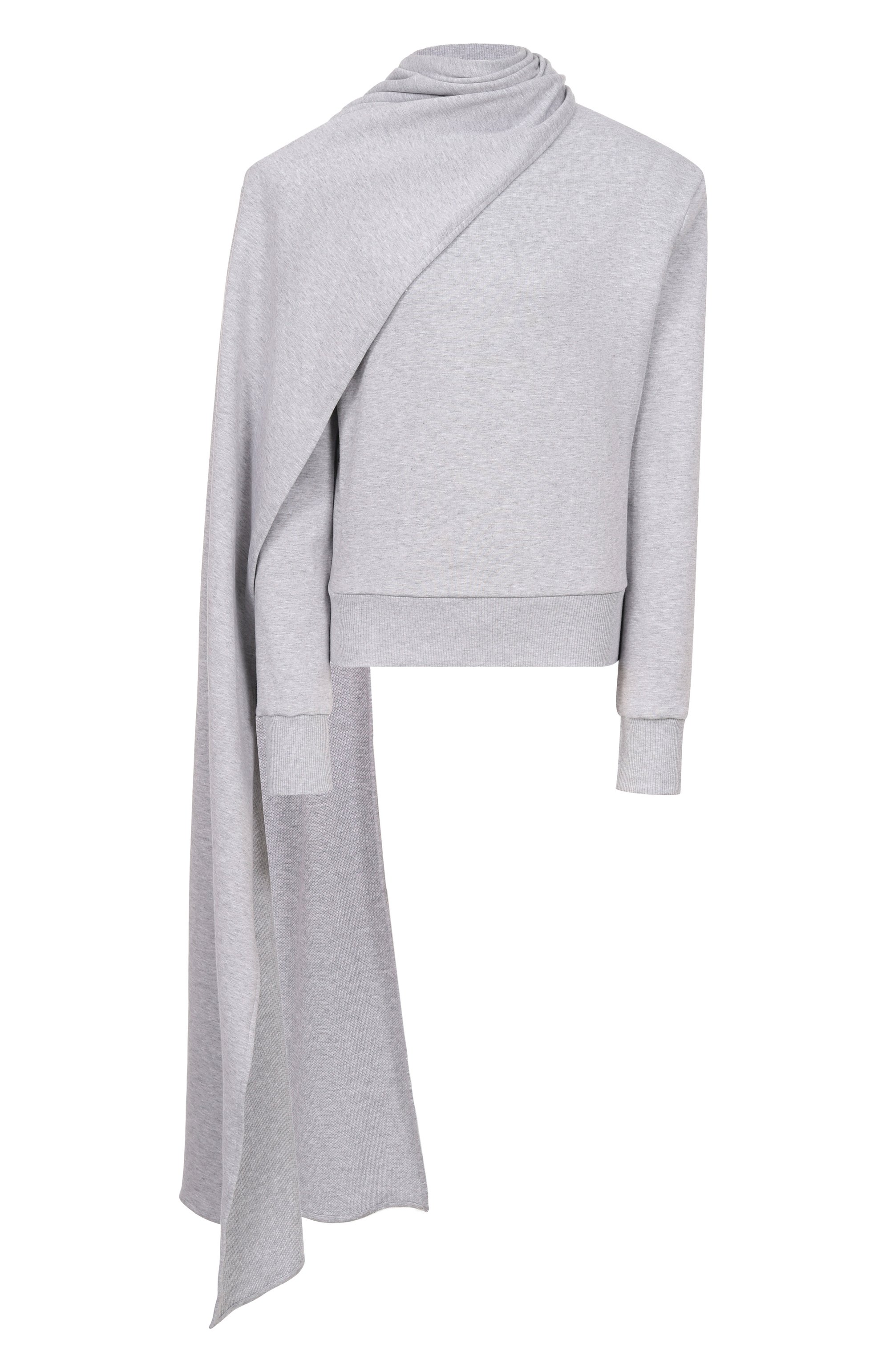 Хлопковый свитшот MAGDA BUTRYM, арт. 223925, фот�о 1