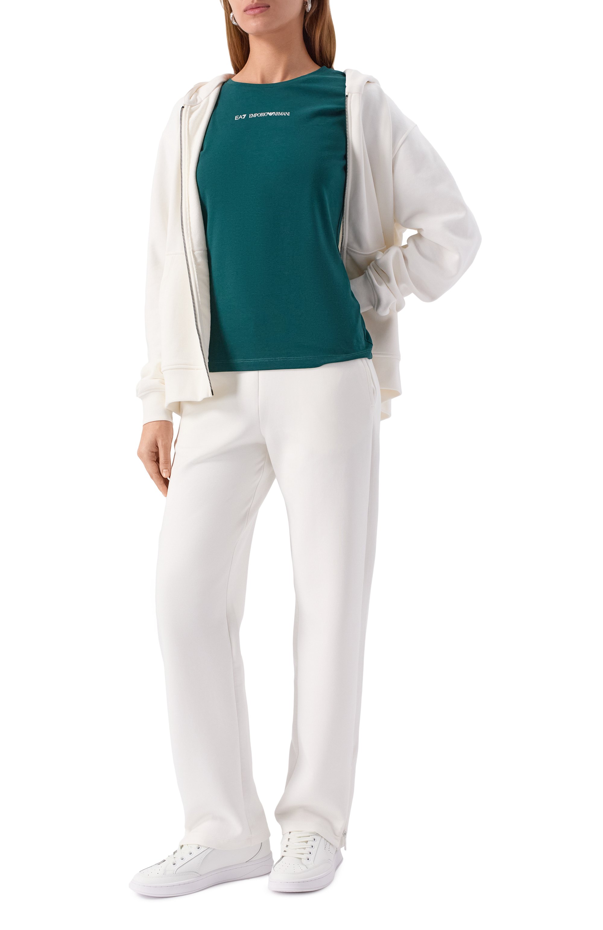 Хлопковая футболка EA7, арт. 7W000798/AF12115, фото 2