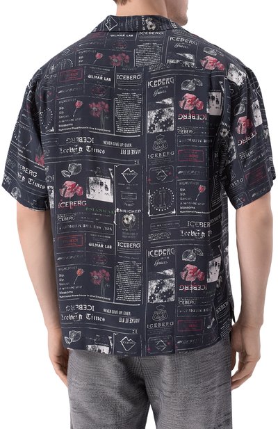 Рубашка из вискозы ICEBERG, арт. G090/5037, фото 4