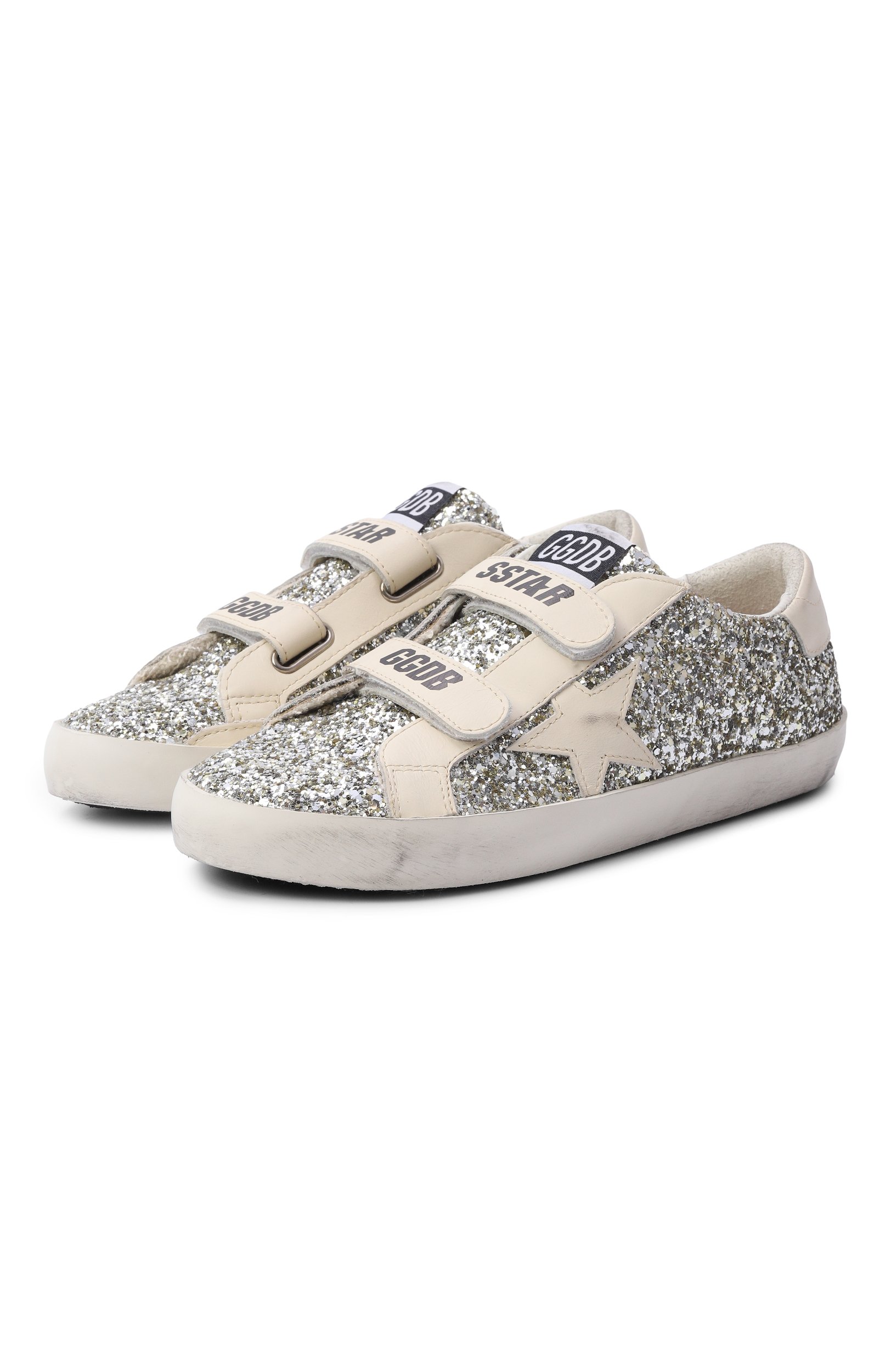 Комбинированные кеды old school GOLDEN GOOSE DELUXE BRAND, арт. GYF00111.F005314.65195, фото 1