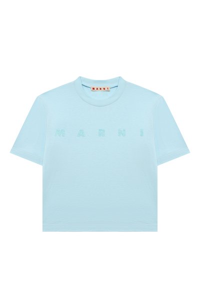 Хлопковая футболка MARNI, арт. M01027/M00NE