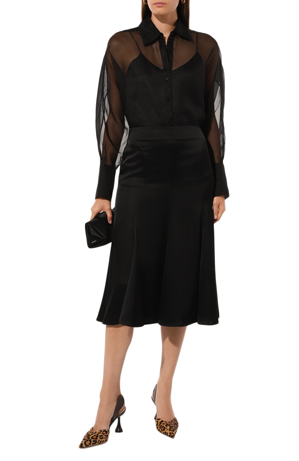 Шелковая блузка LA NEIGE, арт. #CAS-3-LS-ORG-004, фото 2