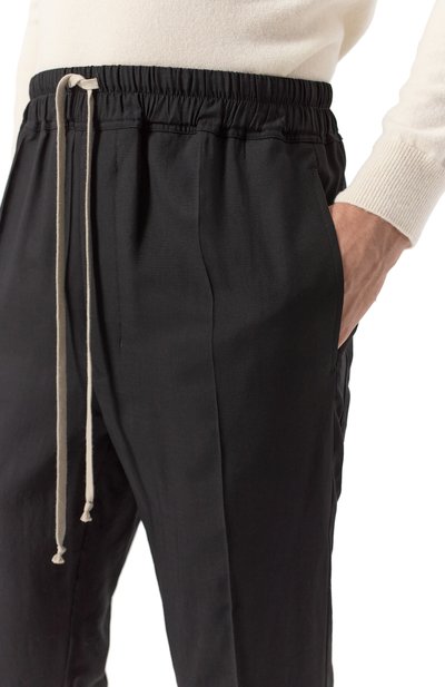 Шерстяные брюки RICK OWENS, арт. RU01E5390/WG, фото 5