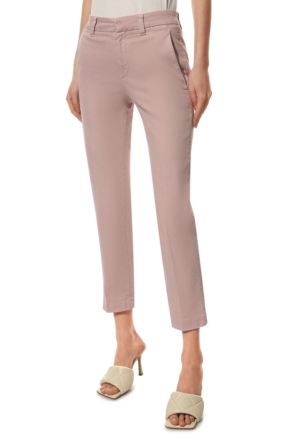 Брюки из хлопка и лиоцелла BRUNELLO CUCINELLI, арт. MA080P5729, фото 3