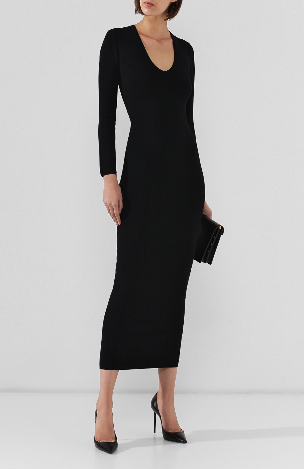 Платье ALEXANDER WANG черного цвета по цене 106500 руб., арт. 1KC2191092, фото 2 Платье ALEXANDER WANG, арт. 1KC2191092, фото 2