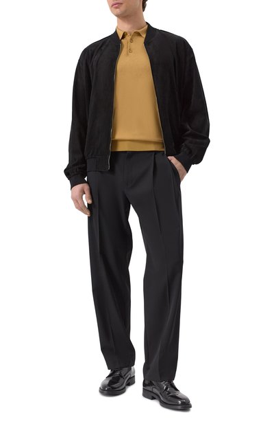 Шерстяные брюки DOLCE & GABBANA, арт. GP0N2T/FU21E, фото 2