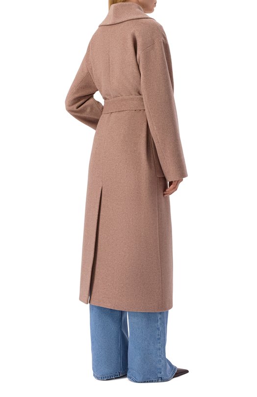 Пальто из шерсти и кашемира Seven Lab 225-S-W-00-01-083 Бежевый  225-S-W-00-01-083 Фото 4