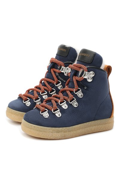 Замшевые ботинки DSQUARED2, арт. 65157/M0RBID0NE/18-27, фото 1