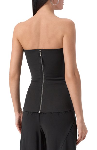 Шерстяной топ-корсет RICK OWENS, арт. RP02E4127/WST, фото 4