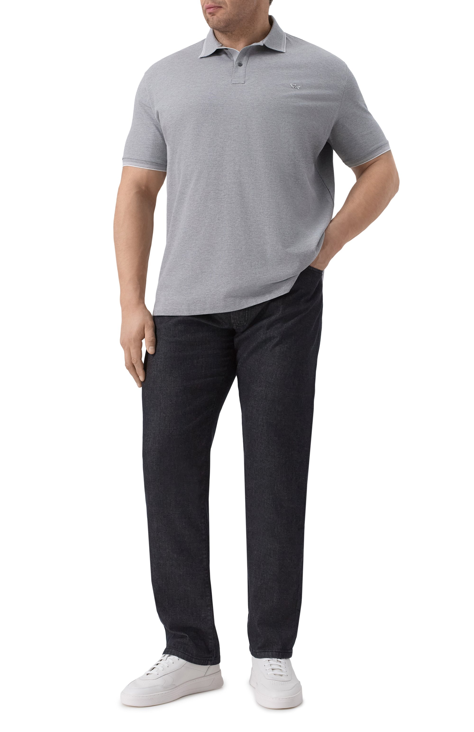 Хлопковое поло PAUL&SHARK, арт. 25411205/3XL, фото 2