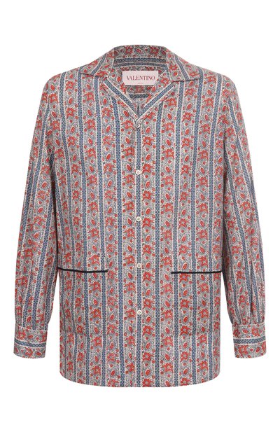 Мужская хлопковая рубашка VALENTINO, арт. 6V3ABQ65AN2