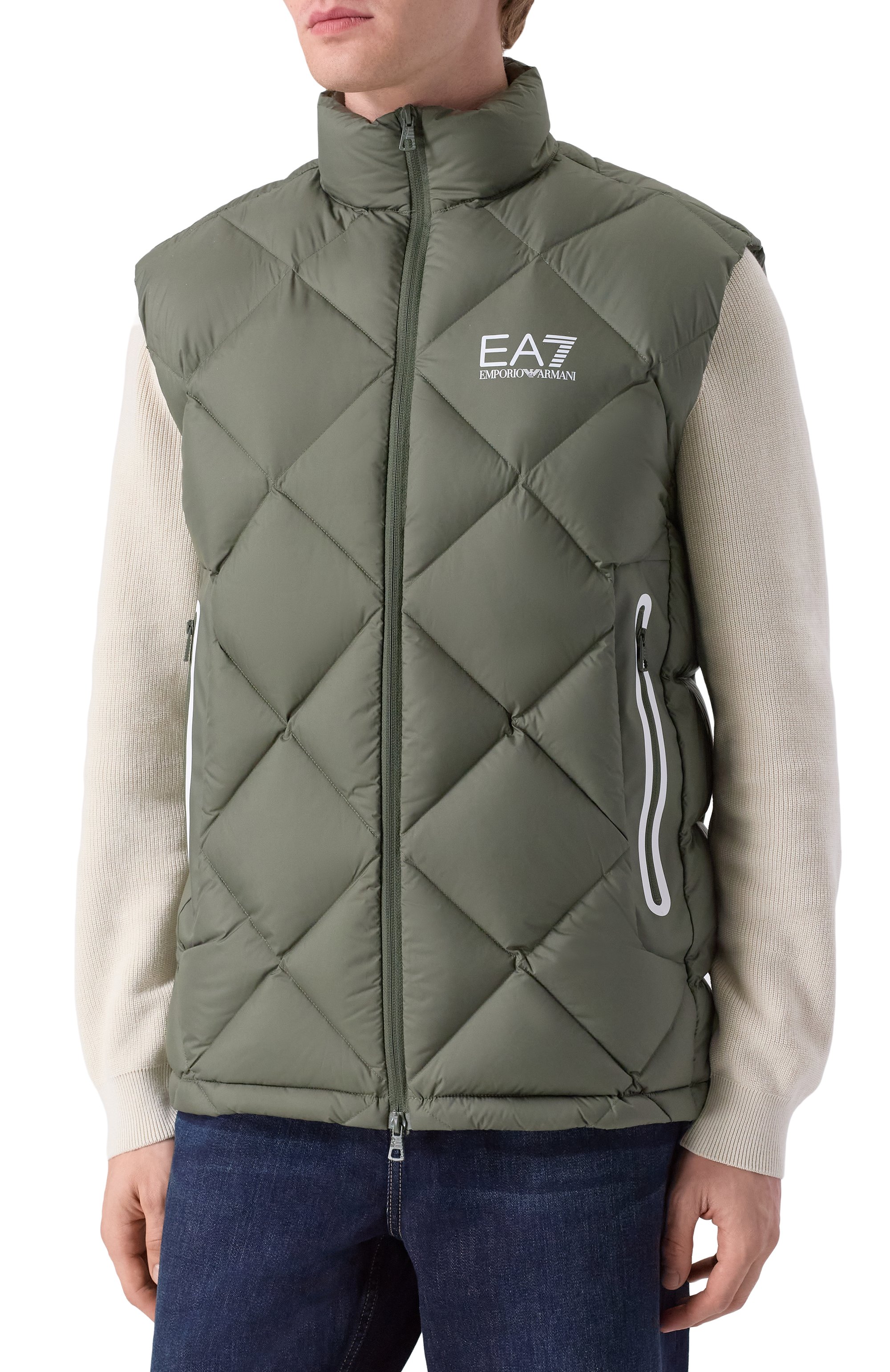 Пуховый жилет EA7, арт. 7M001002/AF15923, фото 3
