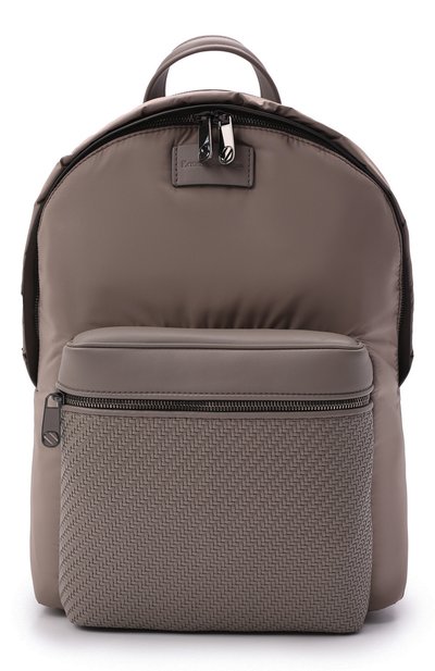 Комбинированный рюкзак hoodie ZEGNA, арт. C1799P-LHGPT, фото 1