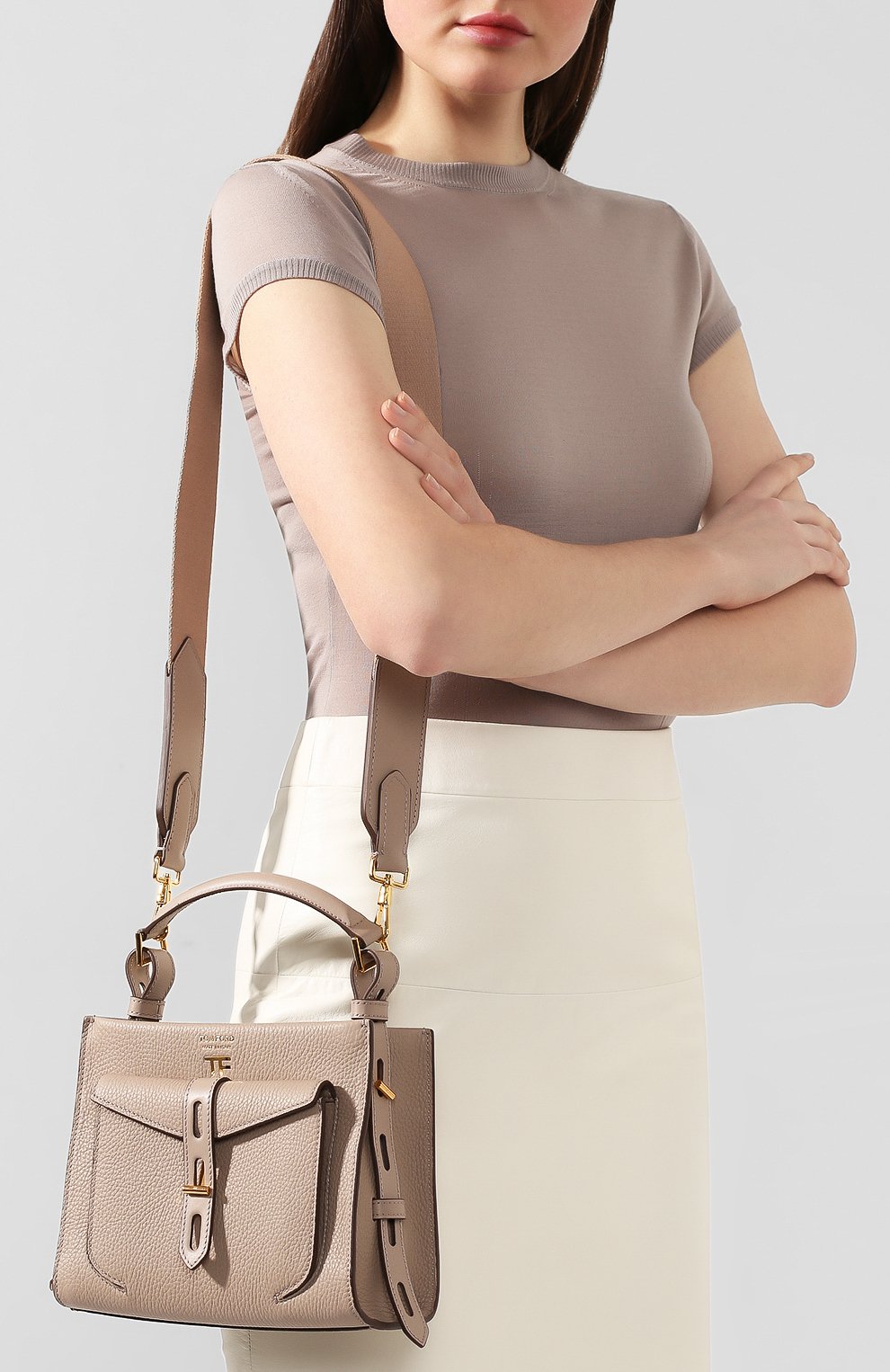 Сумка t twist small TOM FORD, арт. L1259T-LCL008, фото 5