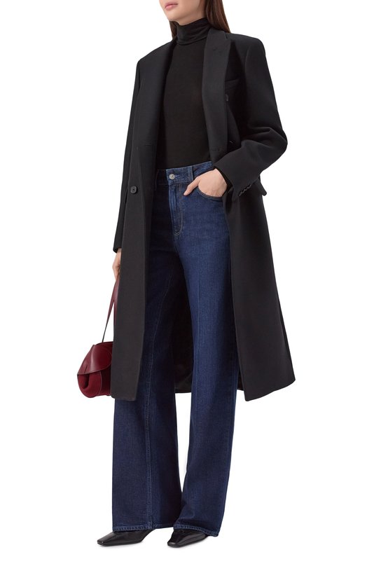 Водолазка из лиоцелла Agolde A7238-1618 Чёрный  A7238-1618 Фото 2