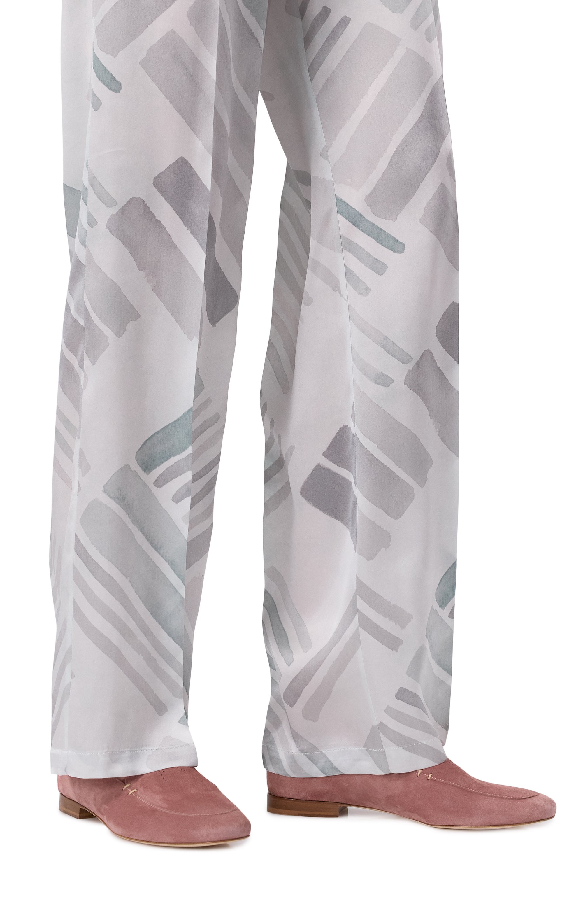 Замшевые лоферы KITON, арт. D57803N01008, фото 3