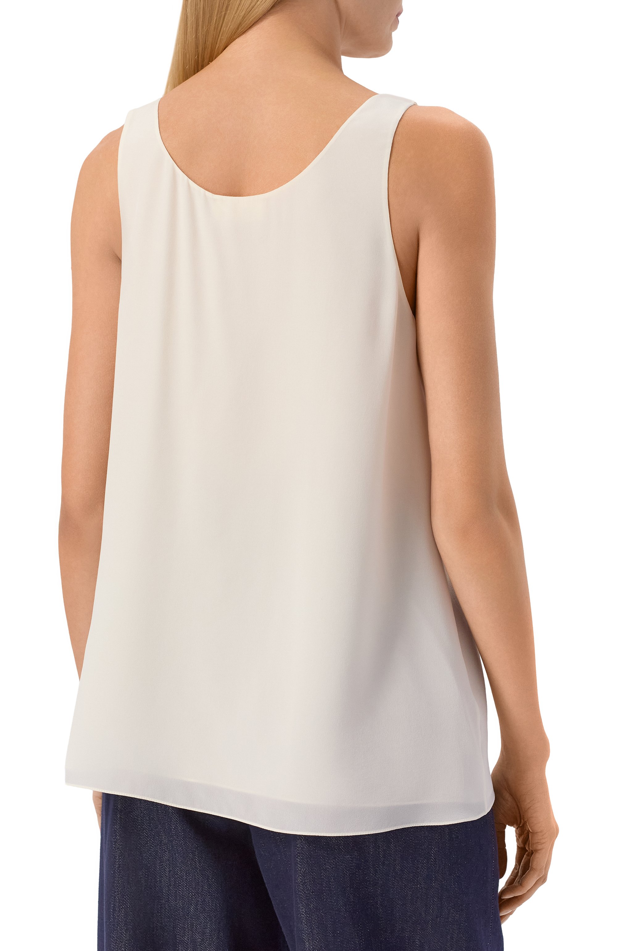 Шелковый топ MVST кремового цвета по цене 59950 руб., арт. M26.2PW.B034/F090, фото 4 Шелковый топ MVST, арт. M26.2PW.B034/F090, фото 4