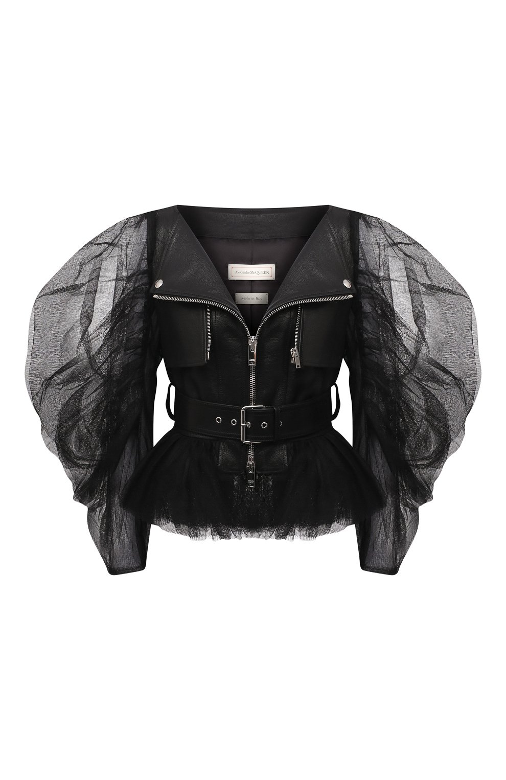 Кожаная куртка ALEXANDER MCQUEEN, арт. 659837/Q5AF7, фото 1