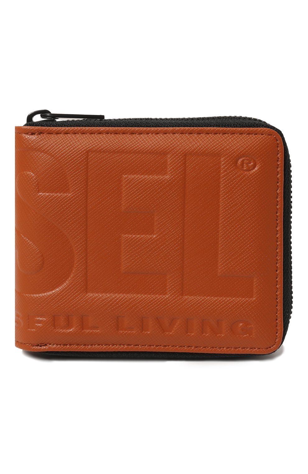 Портмоне DIESEL коричневого цвета по цене 9240 руб., арт. X08177/P0408, фото 1 Портмоне DIESEL, арт. X08177/P0408, фото 1