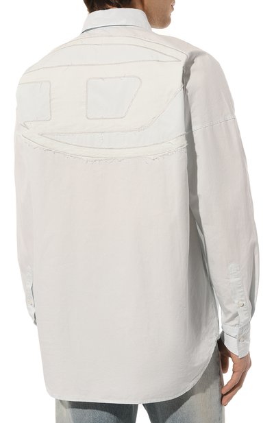 Хлопковая рубашка DIESEL, арт. A10251/0GEAJ, фото 4