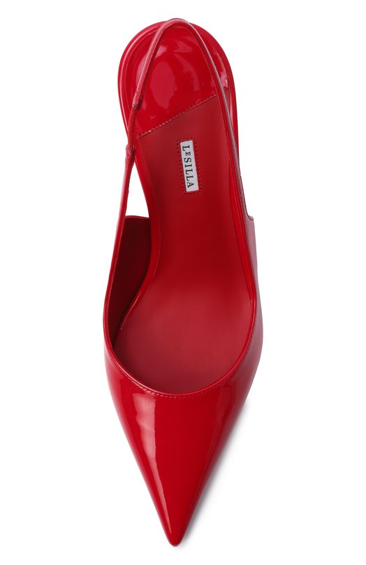 Комбинированные туфли Bella 80 Le Silla 4233B080LBPPGSL Красный  4233B080LBPPGSL Фото 6