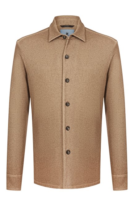 Мужская рубашка из кашемира и шелка COLOMBO, арт. CM00402/TC/M0080-10-C01
