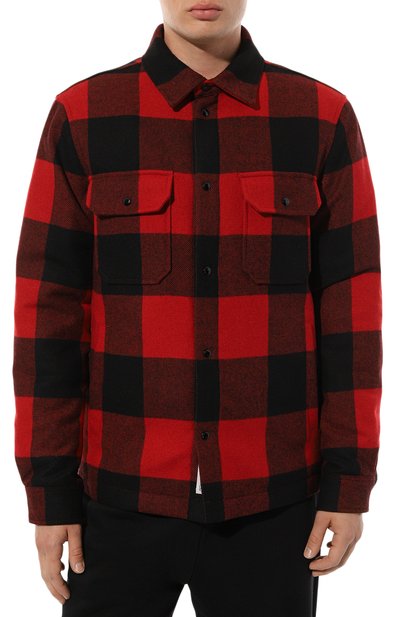 Шерстяная куртка-рубашка WOOLRICH, арт. CFWOOS0067MRUT3046, фото 3