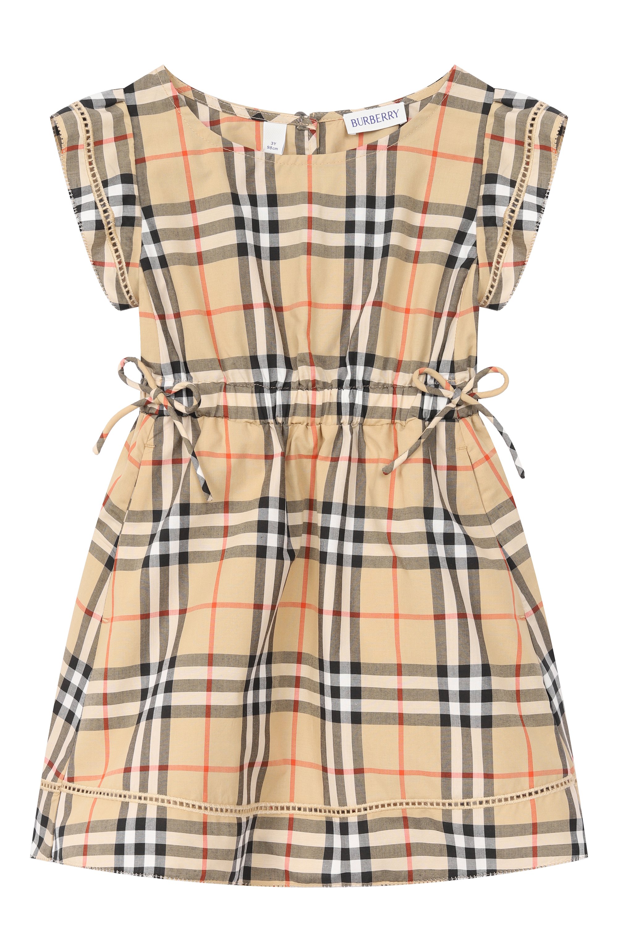 Хлопковое платье BURBERRY, арт. 8121301_001, фото 1