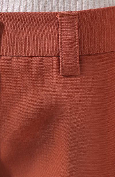 Брюки ACNE STUDIOS кораллового цвета по цене 25250 руб., арт. AK0147, фото 5 Брюки ACNE STUDIOS, арт. AK0147, фото 5