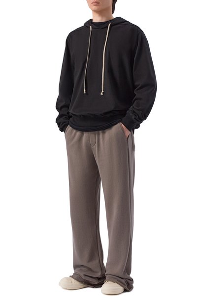 Мужской хлопковое худи RICK OWENS, арт. RR01F2281/BAEP16