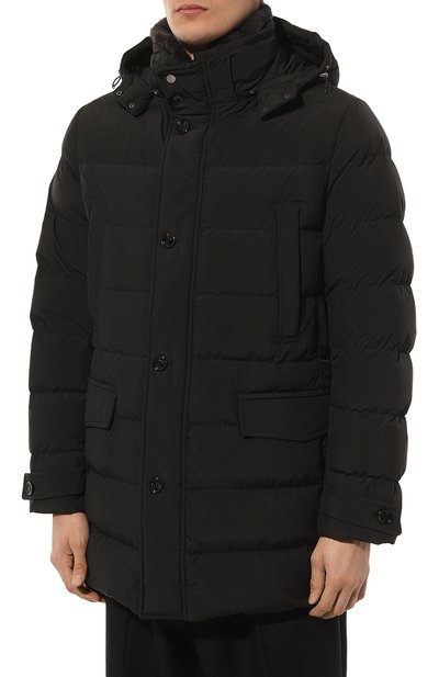 Пуховик saturno-stp с воротником из овчины MOORER, арт. 0NRUTA-STP_SET, фото 3