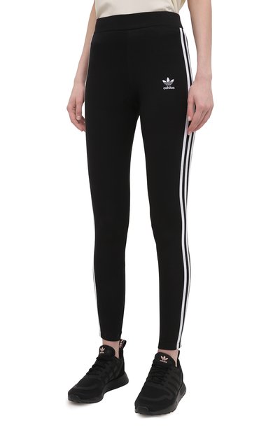 Хлопковые легинсы ADIDAS ORIGINALS, арт. GN4504, фото 3