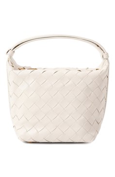 Женская сумка wallace BOTTEGA VENETA белого цвета, арт. 776781/V3IV1 | Фото 1 (Материал: Натуральная кожа; Размер: small)
