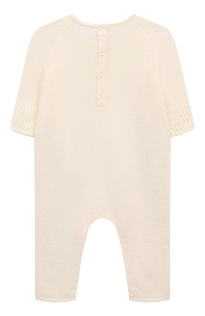 Кашемировый комбинезон TARTINE ET CHOCOLAT кремового цвета по цене 23700 руб., арт. TZ32040, фото 2 Кашемировый комбинезон TARTINE ET CHOCOLAT, арт. TZ32040, фото 2