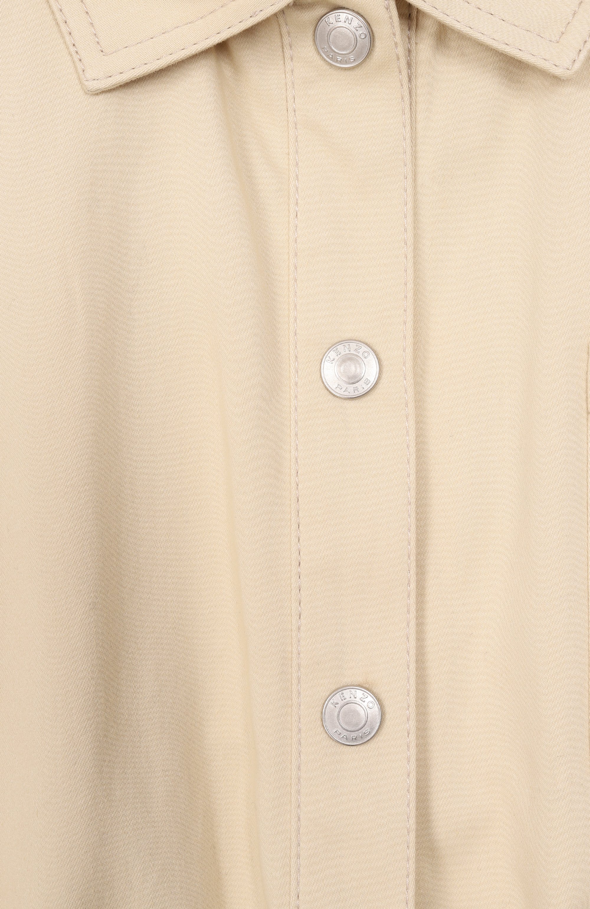 Хлопковый комбинезон KENZO светло-бежевого цвета по цене 25700 руб., арт. K61751, фото 3 Хлопковый комбинезон KENZO, арт. K61751, фото 3