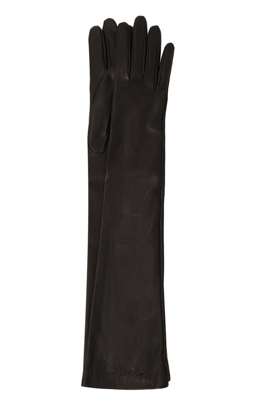 Кожаные перчатки Giorgio Armani 794206/3F204 Чёрный 794206/3F204