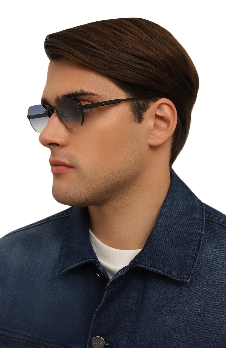 Женские солнцезащитные очки SATO EYEWEAR синего цвета, арт. TEREBELLUM II/S707 | Фото 3 (Региональные ограничения белый список (Axapta Mercury): Не проставлено; Нос: Не проставлено; Тип очков: С/з; Материал: Металл; Кросс-КТ: С/з-унисекс; Очки форма: Безоправные, Круглые; Оптика Гендер: оптика-женское)