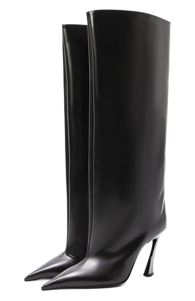 Кожаные сапоги MUGLER, арт. MUWFW2425SC053_CL001, фото 1