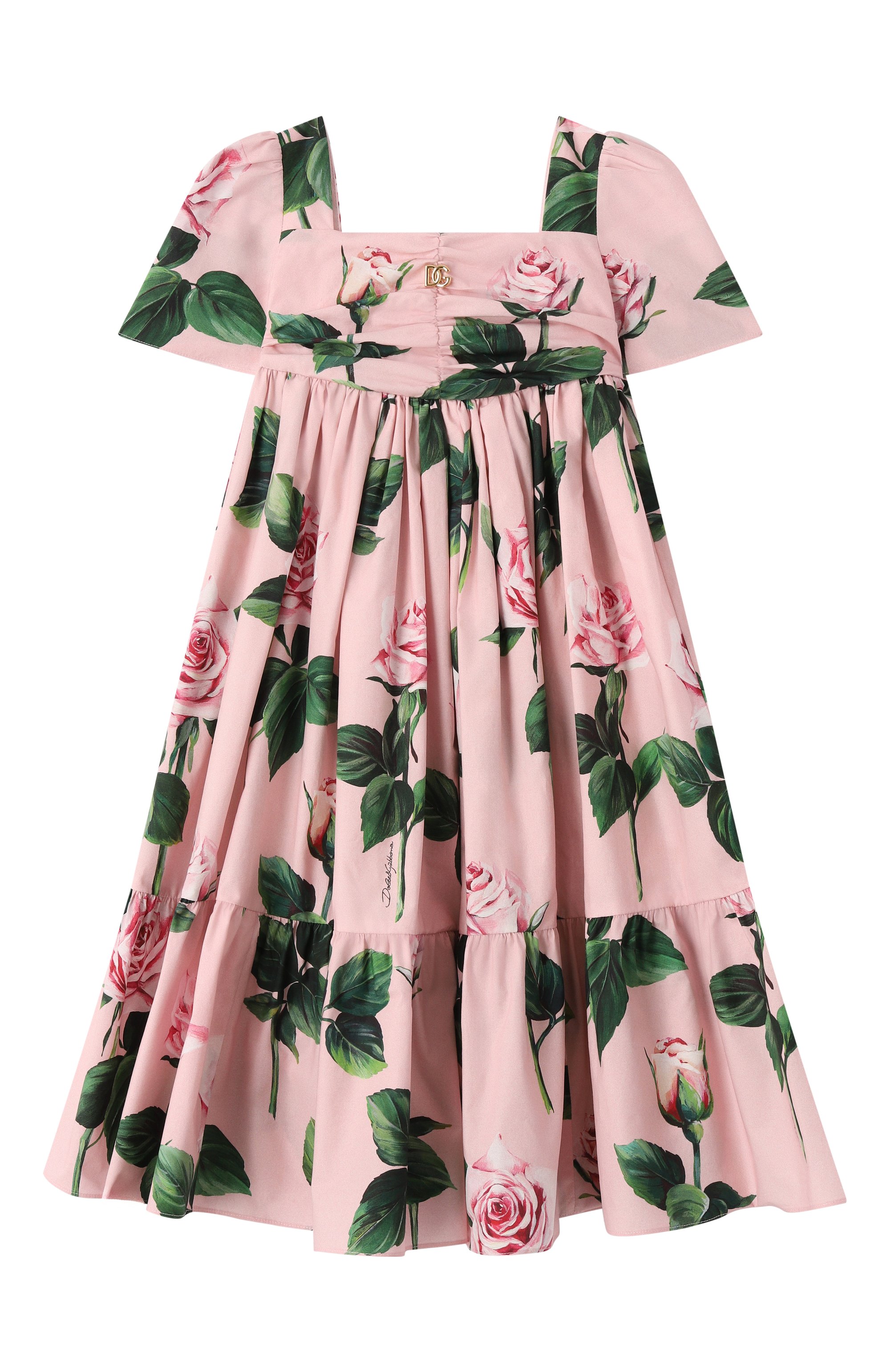 Хлопковое платье DOLCE & GABBANA, арт. L53DE7/HS5S7/2-6, фото 1