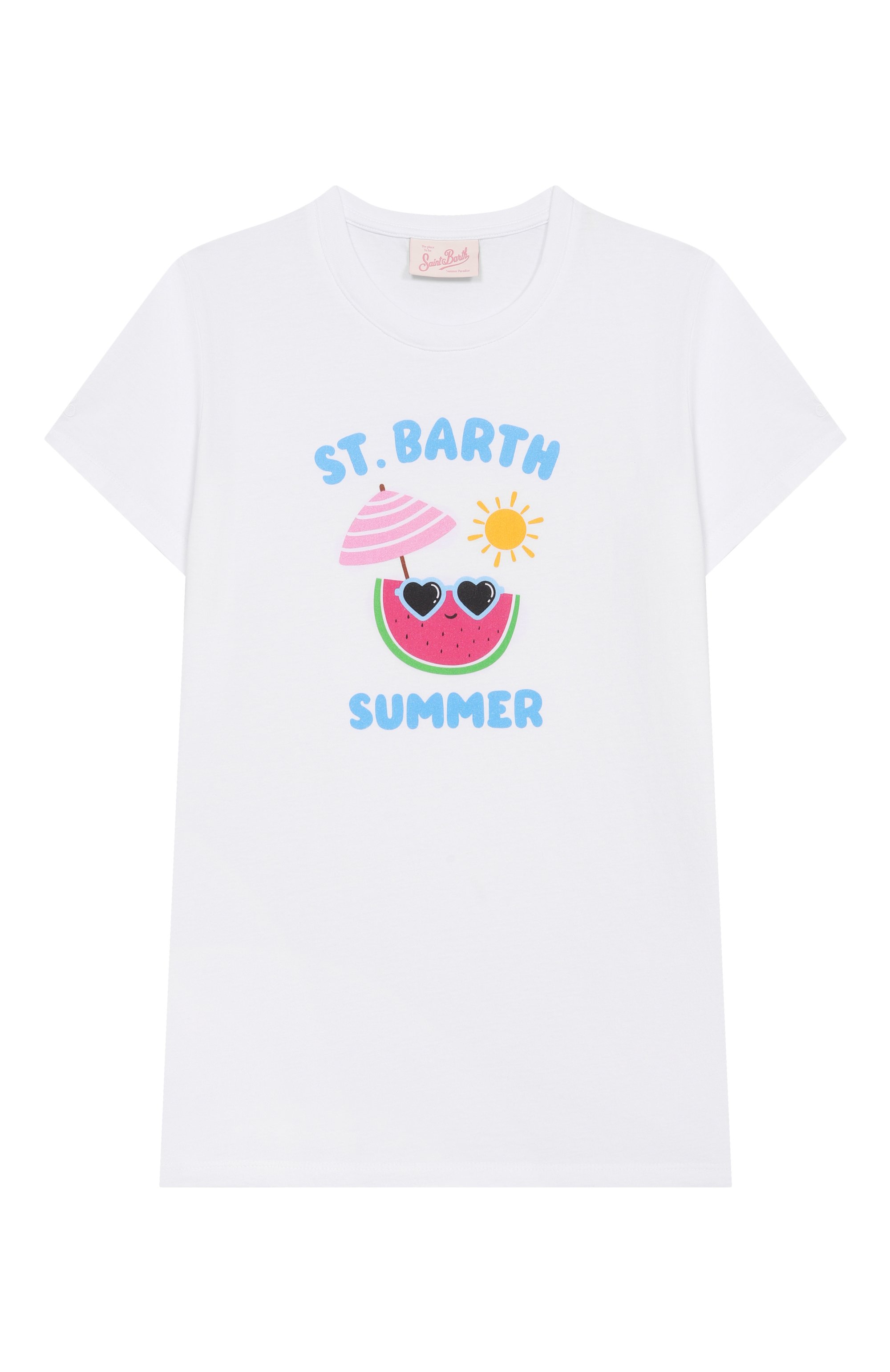 Хлопковая футболка MC2 SAINT BARTH, арт. STBK ELLY/03687H, фото 1