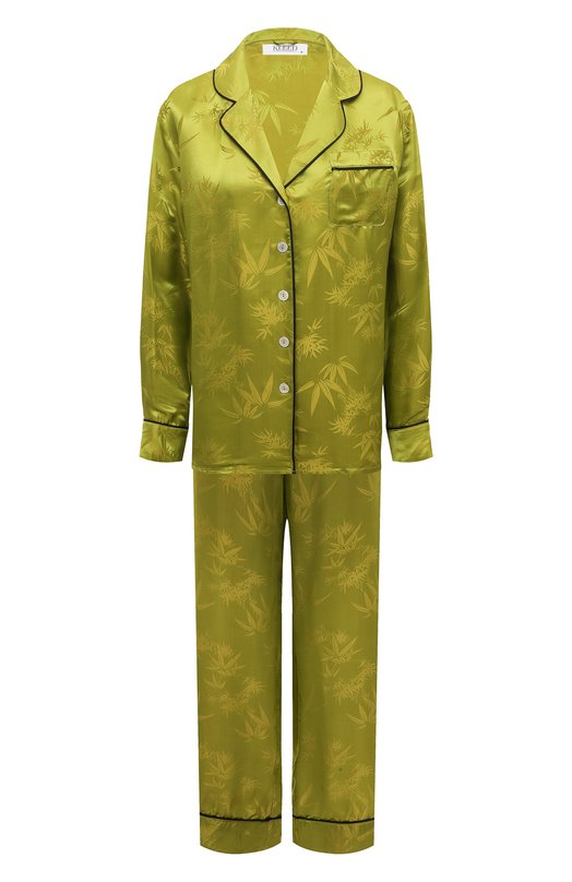 Пижама из вискозы и шелка Kleed Loungewear BAMB00 PYJAMA Зелёный BAMB00 PYJAMA