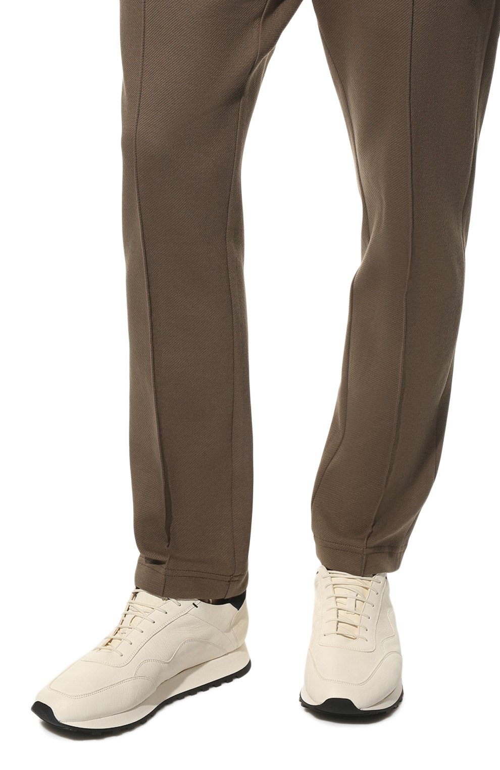 Кожаные кроссовки CORNELIANI, арт. 89TM75-2120928, фото 3